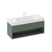 Ravak Lite X000001870 szafka 120x45x43 cm podumywalkowa wisząca zielona