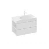 Ravak Lite X000001873 szafka 80x45x43 cm podumywalkowa wisząca biała