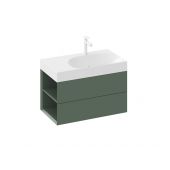 Ravak Lite X000001876 szafka 80x45x43 cm podumywalkowa wisząca zielona