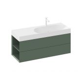 Ravak Lite X000001882 szafka 120x45x43 cm podumywalkowa wisząca zielona