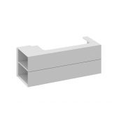 Ravak Lite X000001883 szafka 120x45x43 cm podumywalkowa wisząca szara