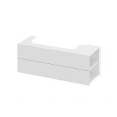 Ravak Lite X000001891 szafka 120x45x43 cm podumywalkowa wisząca biała