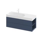 Ravak Lite X000001893 szafka 120x45x43 cm podumywalkowa wisząca niebieska