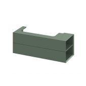 Ravak Lite X000001894 szafka 120x45x43 cm podumywalkowa wisząca zielona