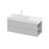 Ravak Lite X000001895 szafka 120x45x43 cm podumywalkowa wisząca szara