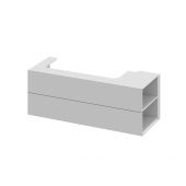 Ravak Lite X000001895 szafka 120x45x43 cm podumywalkowa wisząca szara