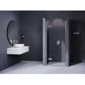 Ravak SmartLine 0SL7AA00Z1 drzwi prysznicowe 90 cm uchylne chrom połysk/szkło przezroczyste