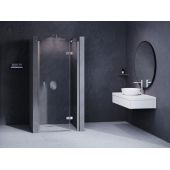 Ravak SmartLine 0SPGAA00Z1 drzwi prysznicowe 120 cm uchylne chrom połysk/szkło przezroczyste