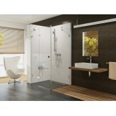 Ravak Brillant 0UL77A00Z1 kabina prysznicowa 90x90 cm kwadratowa chrom połysk/szkło przezroczyste