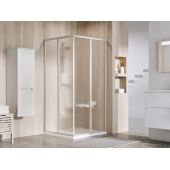 Ravak Supernova 14V40UO2ZG drzwi prysznicowe 80 cm rozsuwane satyna mat/