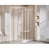 Ravak Supernova 14V70UO2ZG drzwi prysznicowe 90 cm rozsuwane satyna mat/