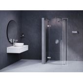 Ravak SmartLine 9SL70A00Z1 ścianka prysznicowa 90 cm chrom połysk/szkło przezroczyste