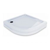 Ravak Ronda GPX2240132 brodzik półokrągły 90x90 cm biały