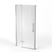 Ravak Cool! X0VVDCA00Z1 drzwi prysznicowe 110 cm uchylne chrom połysk/szkło przezroczyste