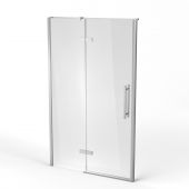 Ravak Cool! X0VVGCA00Z1 drzwi prysznicowe 120 cm uchylne chrom połysk/szkło przezroczyste