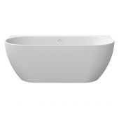 Ravak Freedom XC00100024 wanna przyścienna 166x80 cm owalna biała