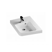 Ravak BeHappy II XJAP1100001 umywalka 66.5x50 cm ścienna biała