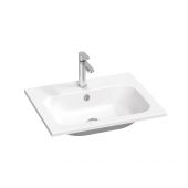 Ravak Chrome XJG01160001 umywalka 60x49 cm prostokątna meblowa biała
