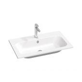 Ravak Chrome XJG01180001 umywalka 80x49 cm prostokątna meblowa biała