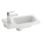 Ravak Chrome XJGL1100000 umywalka 40x22 cm prostokątna meblowa biała