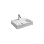 Ravak Natural XJO01250000 umywalka 50x45 cm prostokątna meblowa biała
