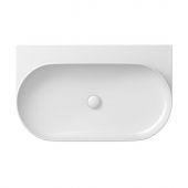 Ravak Yard XJX01080000 umywalka 80.5x50 cm półokrągła biała