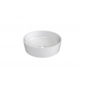 Ravak Uni XJX01140001 umywalka 40x40 cm okrągła nablatowa biała