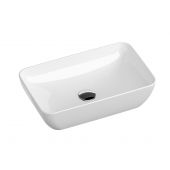 Ravak Uni XJX01150001 umywalka 50x31 cm prostokątna nablatowa biała