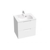Ravak Classic II XJX01160003 umywalka 60x45 cm prostokątna ścienna-meblowa biała