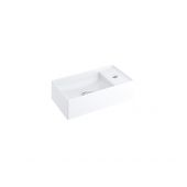 Ravak Veda XJX01240000 umywalka 40x22 cm prostokątna meblowa biała