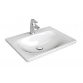 Ravak Balance XJX01260000 umywalka 60x46.5 cm prostokątna meblowa biała