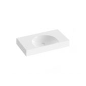 Ravak Lite XJX01380000 umywalka 80x45 cm prostokątna meblowa biała
