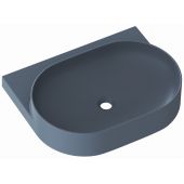 Ravak Yard XJX07060000 umywalka 60.5x50 cm półokrągła ścienna-meblowa