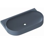 Ravak Yard XJX07080000 umywalka 80.5x50 cm półokrągła ścienna-meblowa