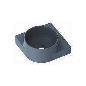 Ravak Yard XJX07228000 umywalka 28x28 cm półokrągła ścienna-meblowa