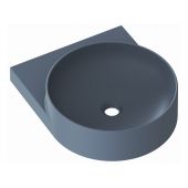 Ravak Yard XJX07240000 umywalka 50x40.5 cm półokrągła ścienna-meblowa