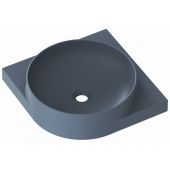 Ravak Yard XJX07245000 umywalka 45x45 cm półokrągła ścienna-meblowa