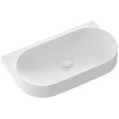 Ravak Yard XJX0E080000 umywalka 80.5x50 cm półokrągła biała