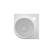 Ravak Yard XJX0E228001 umywalka 28x28 cm narożna biała