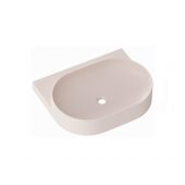 Ravak Yard XJX0G060000 umywalka 60.5x50 cm półokrągła ścienna