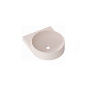 Ravak Yard XJX0G240000 umywalka 50x40.5 cm półokrągła ścienna