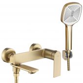 Rea Storm REAB7963 bateria wannowo-prysznicowa ścienna złota