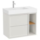 Roca Tura A852028558 umywalka z szafką 80 cm białą