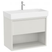 Roca Tura A852030558 umywalka z szafką 80 cm białą