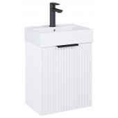 Roca Reef A852446529 umywalka z szafką 44.6 cm białą