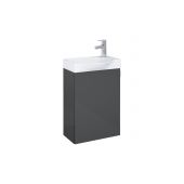 Roca Ravell A852448153 umywalka z szafką 45.2 cm szarą