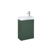 Roca Ravell A852448534 umywalka z szafką 45.2 cm zieloną