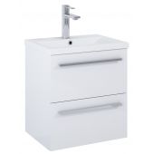 Roca Kwadro A852449806 umywalka z szafką 51 cm białą