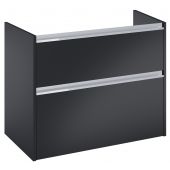 Roca Gap Pro A857898532 szafka 78.5x46x66.3 cm podumywalkowa wisząca czarna