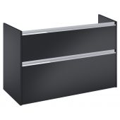 Roca Gap Pro A857901532 szafka 98.5x46x66.3 cm podumywalkowa wisząca czarna